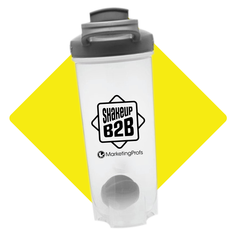 Shakeup B2B branded Contigo shaker bottle
